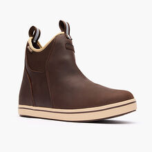 Men's 6 in Leather Ankle Deck Boot